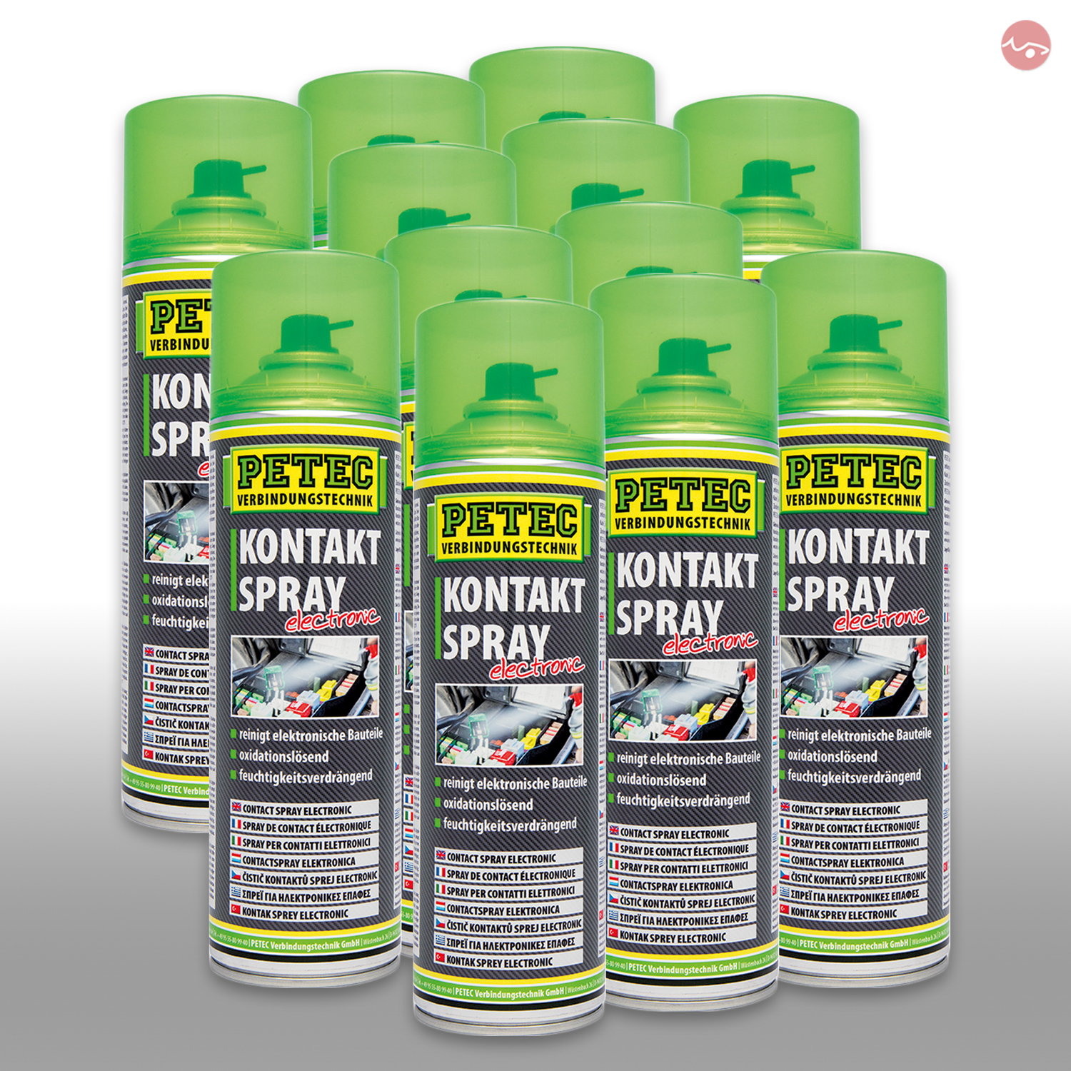 12x-petec-kontaktspray-electronic-elektronik-spray-dose-500-ml-71150-ebay