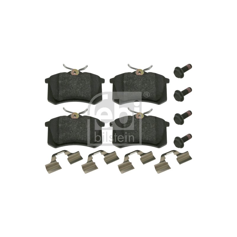 FEBI BREMSEN SET KOMPLETT VORNE+HINTEN VW CORRADO 53I 2.9 VR6 190PS