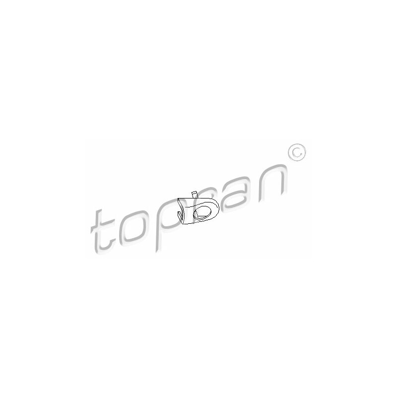 TOPRAN Original Abdeckkappe, Türgriff - 108 870 - FÜR VW Fox,Golf 4,Golf 5,Polo