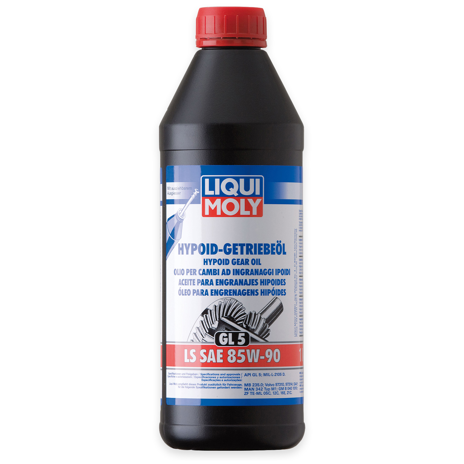 LIQUI MOLY 1410 Hypoid-Getriebeöl (GL5) LS SAE 85W-90 1L | eBay