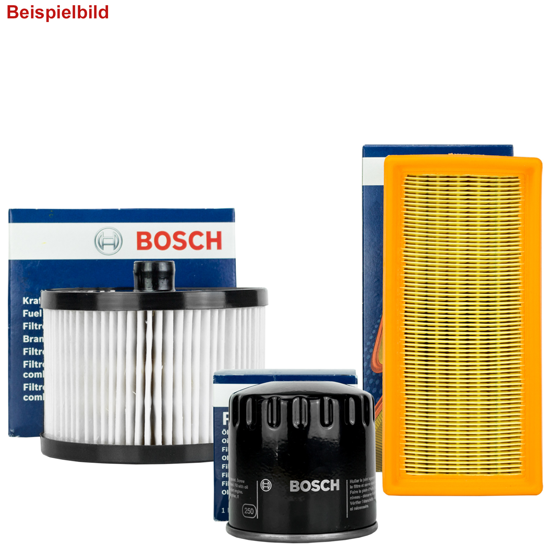 BOSCH FILTER SET KOMPLETT FÜR FORD ESCORT V ORION III VI VII CLASSIC 1.8 D TD