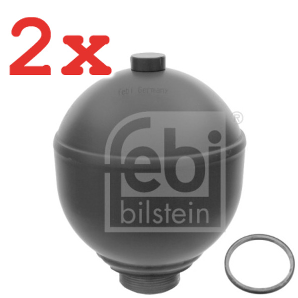 2x FEBI BILSTEIN DRUCKSPEICHER FEDERUNG/DÄMPFUNG FÜR CITROEN XANTIA XANTIA BREAK