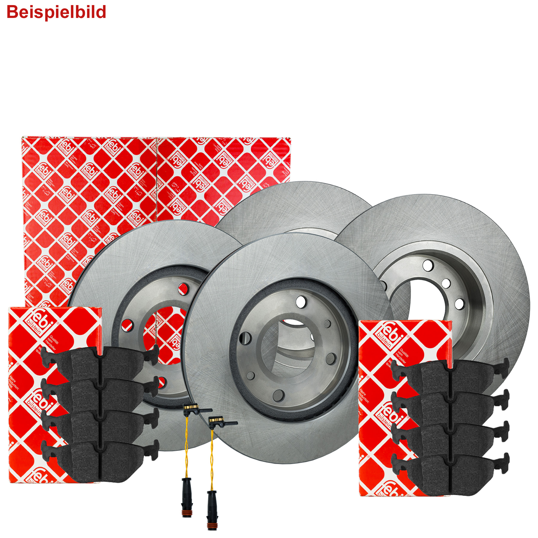 Bremsscheiben BMW Febi Bilstein Bremsenset Hinten Bremsbeläge