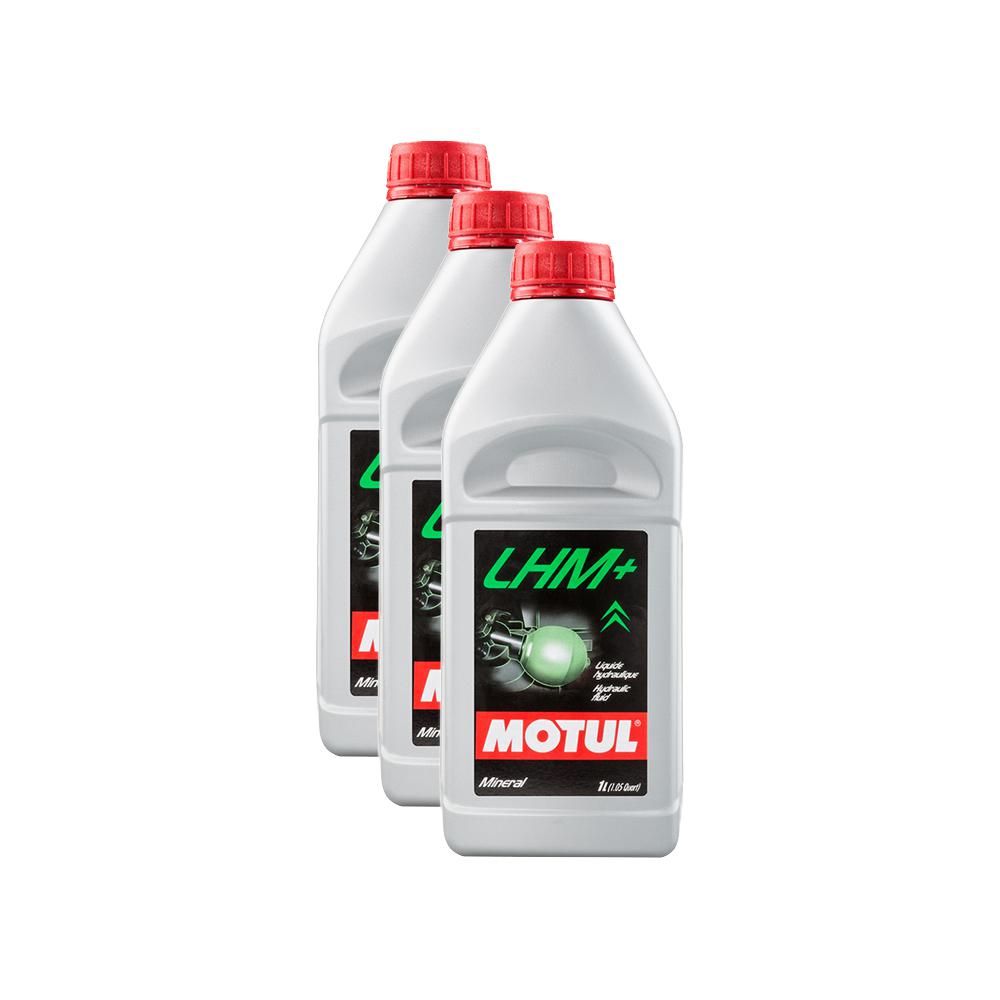 3x MOTUL LHM+ ZENTRALHYDRAULIKÖL HYDROPNEUMATISCHE FEDERUNG 101186 1L