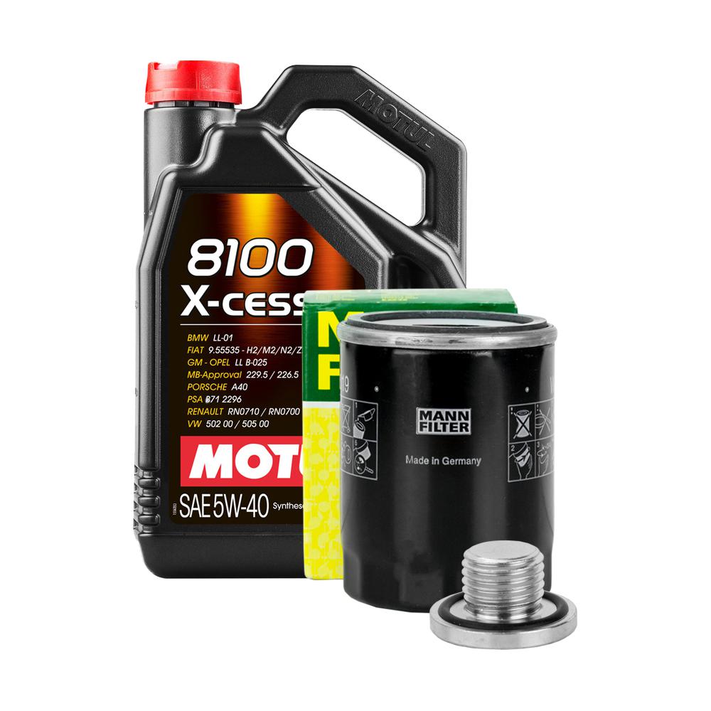 MOTUL MOTORÖL 5W-40 5L MANN ÖLFILTER ÖLWECHSELSET FÜR AUDI A4 B8 A5 A3 TT TDI