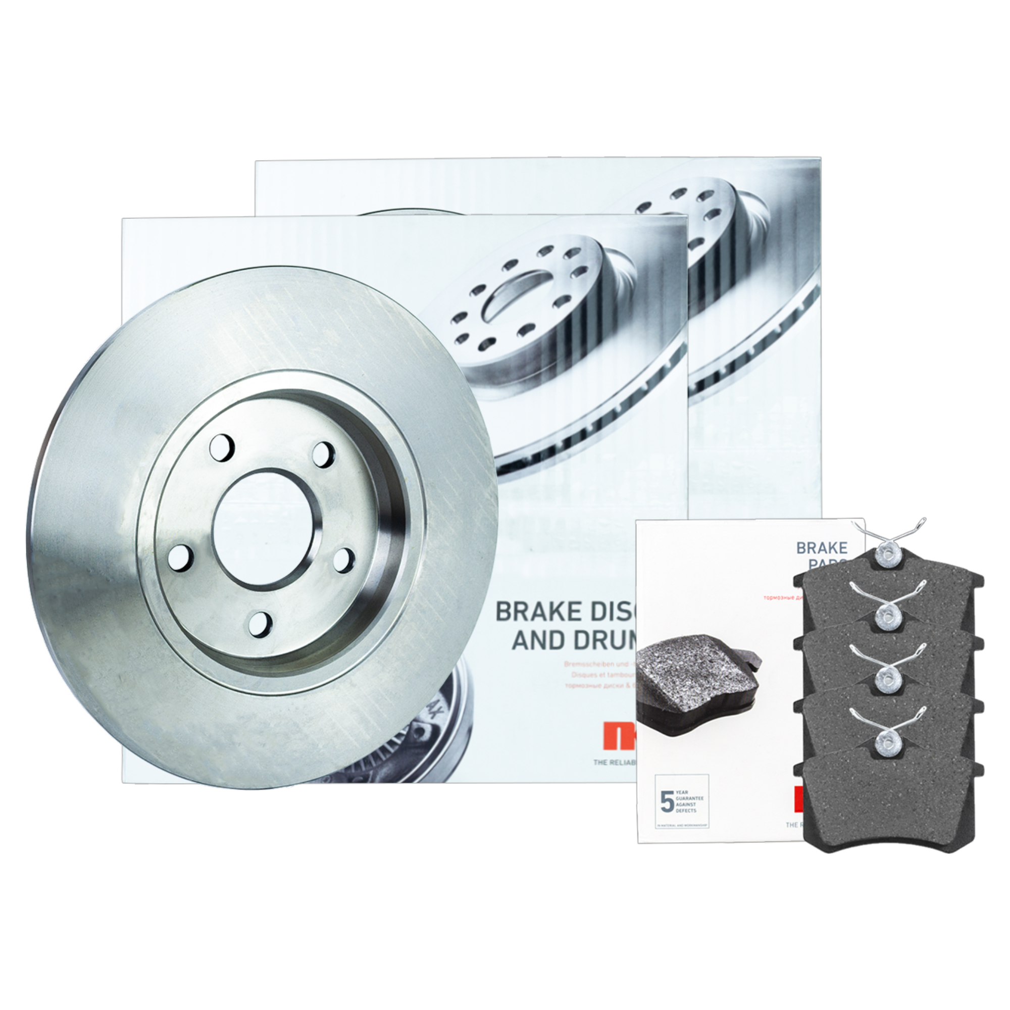 Bremsbeläge vorne für Mercedes-Benz M-Klasse W164 2 NK Bremsscheiben 330mm