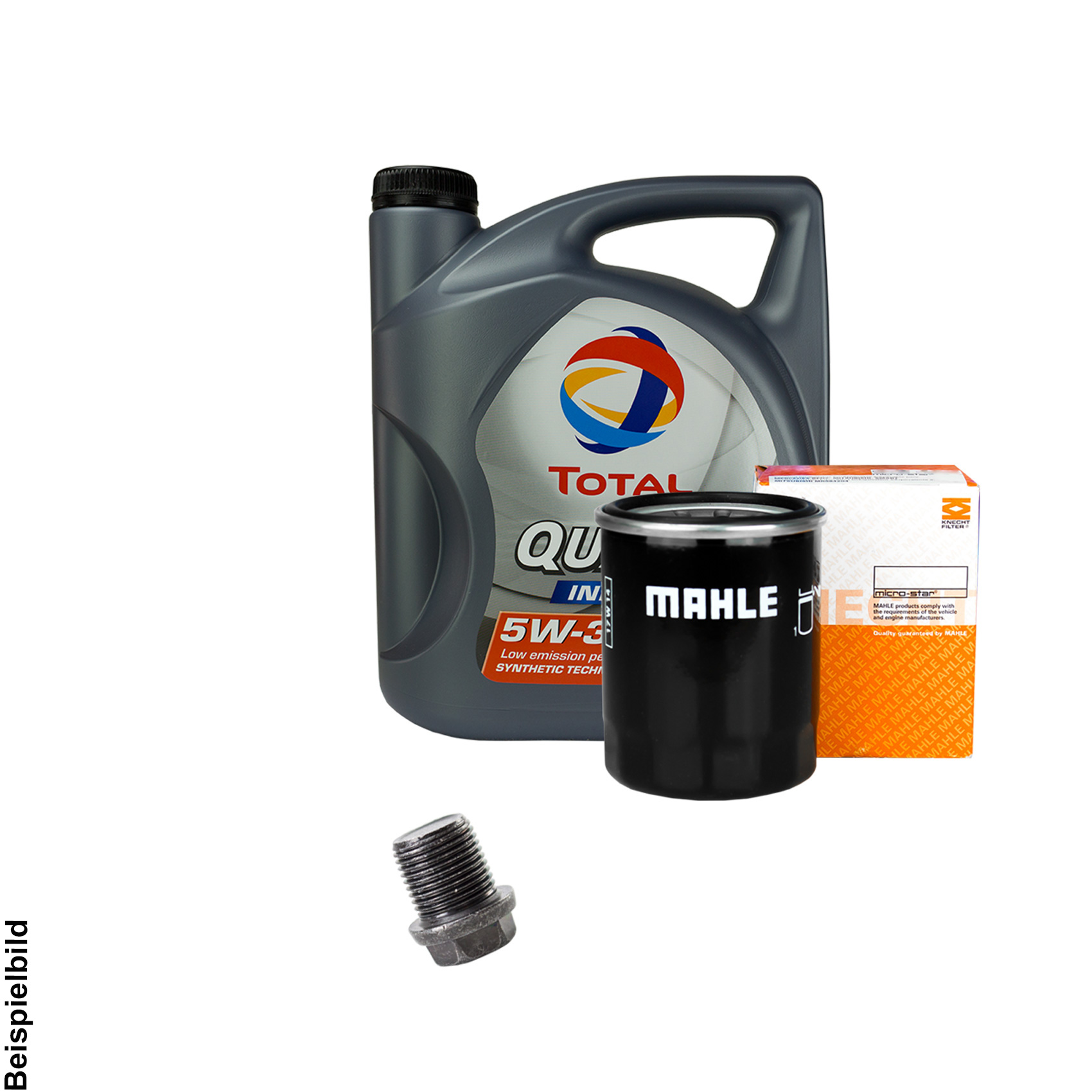 Olwechsel Set 5l Total Ol 5w 30 Komplett Knecht Mahle Olfilter Opel Astra H Ebay