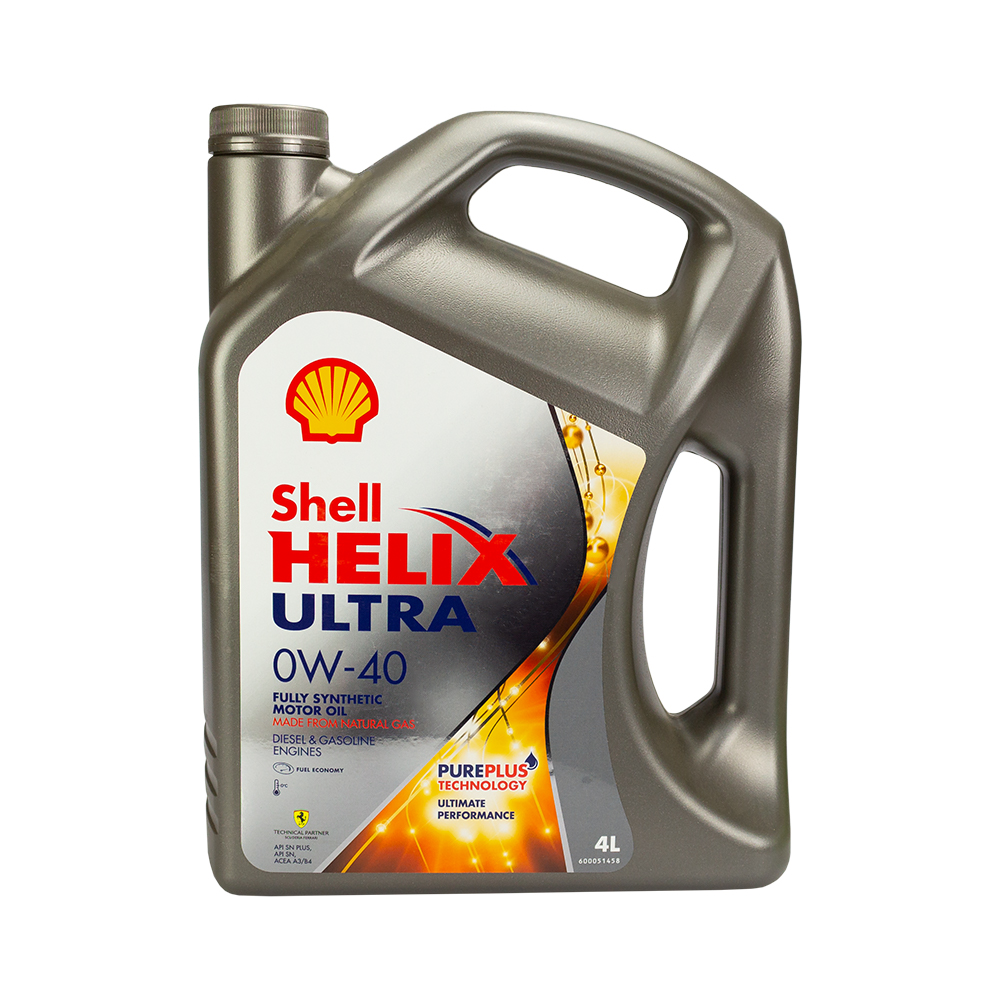 SHELL MOTORÖL HELIX ULTRA 0W-40 MOTOR ENGINE OIL 550052669 4L