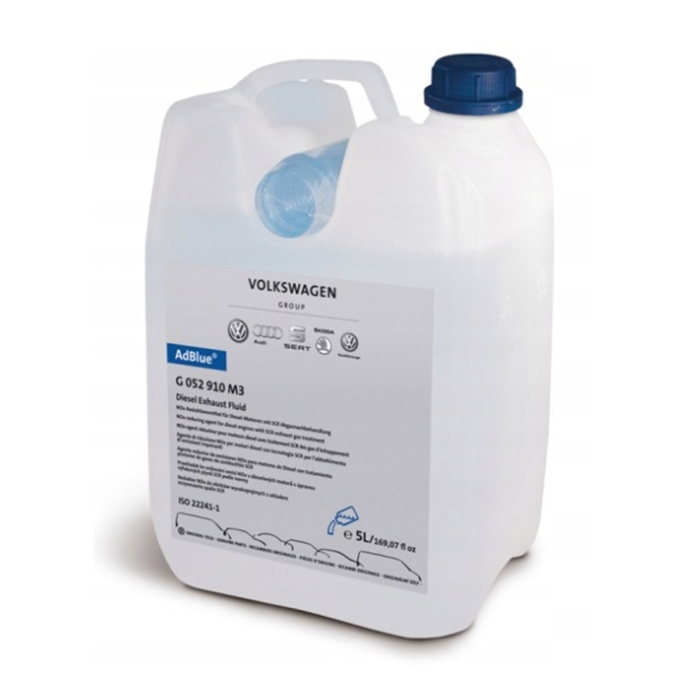 ADBLUE® 5L HARNSTOFFLÖSUNG ADDITIV DIESEL AD BLUE® VON VW OE ORIGINAL 5 LITER